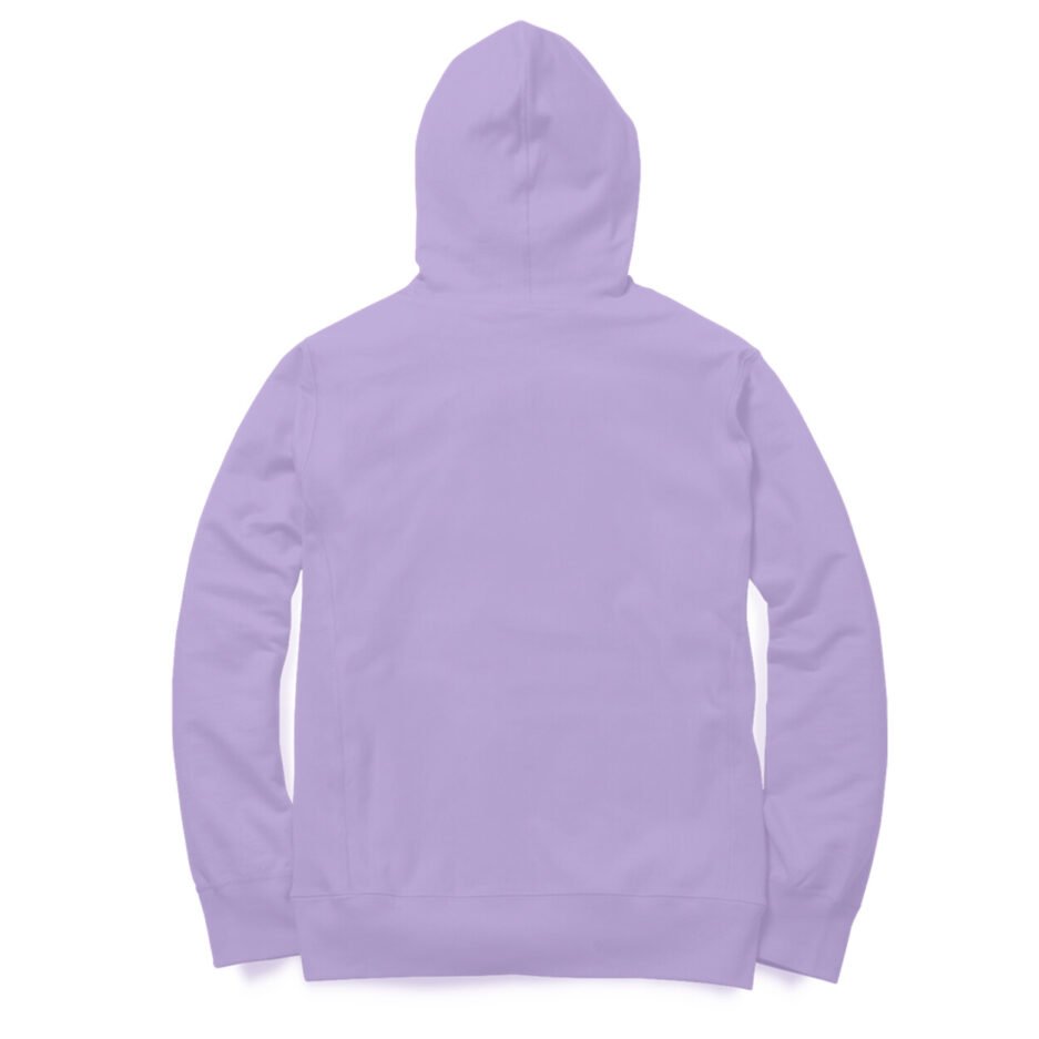 Iris Lavender Funy Hoodie | 100% combed cotton