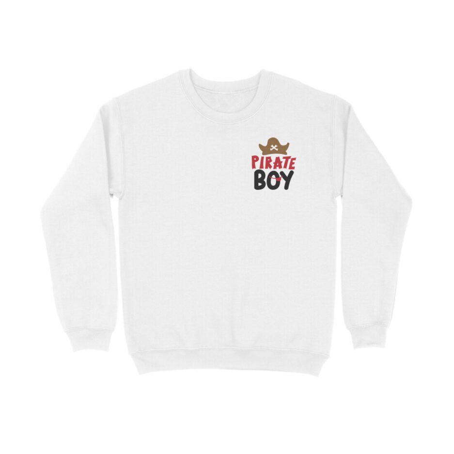 Sweatshirt Pirate Boy |  100% combed cotton