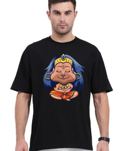 Men’s Lord Hanuman Graphic Oversized TShirts