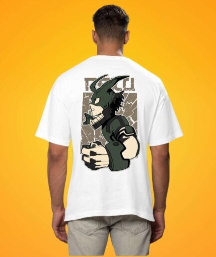 Men’s Anime Boxing Graphic Oversized TShirts