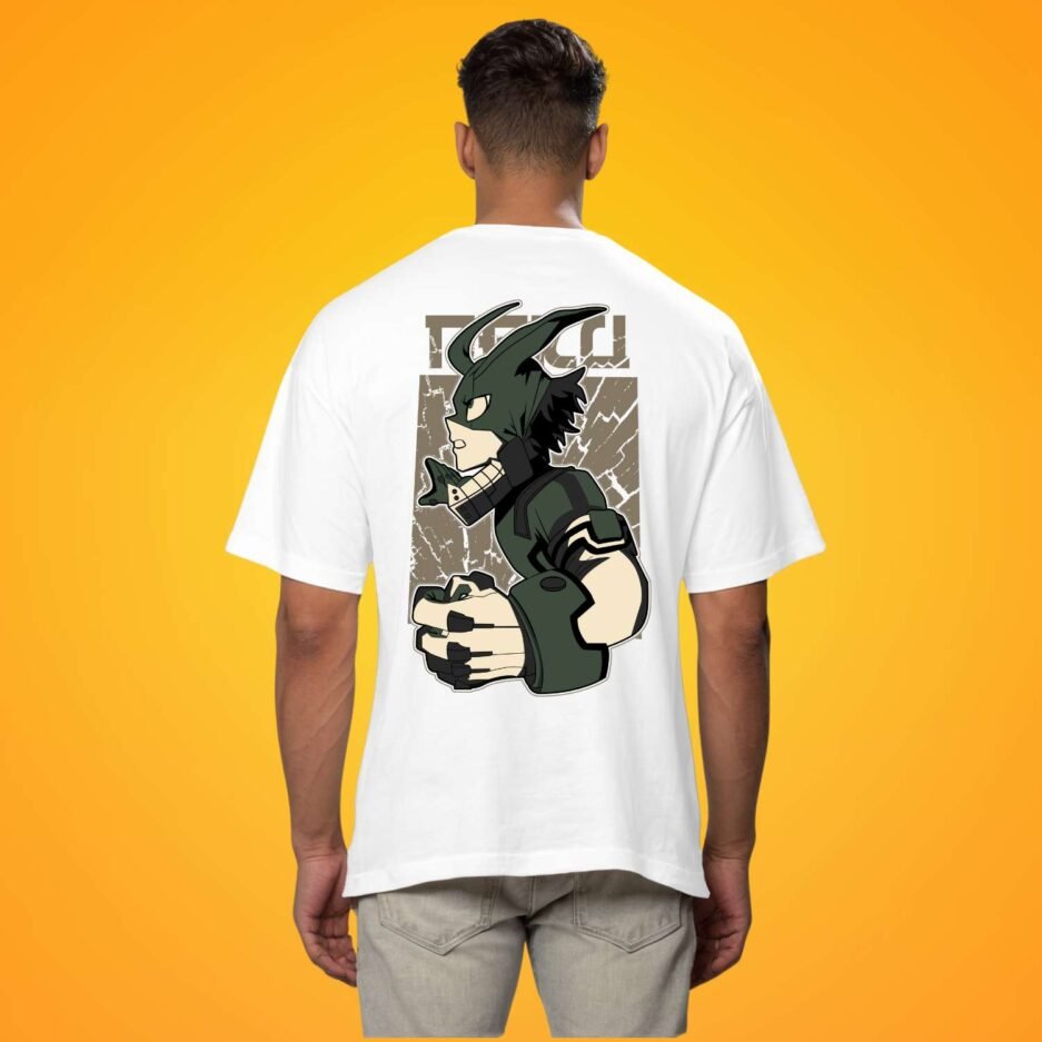 Men’s Anime Boxing Graphic Oversized TShirts