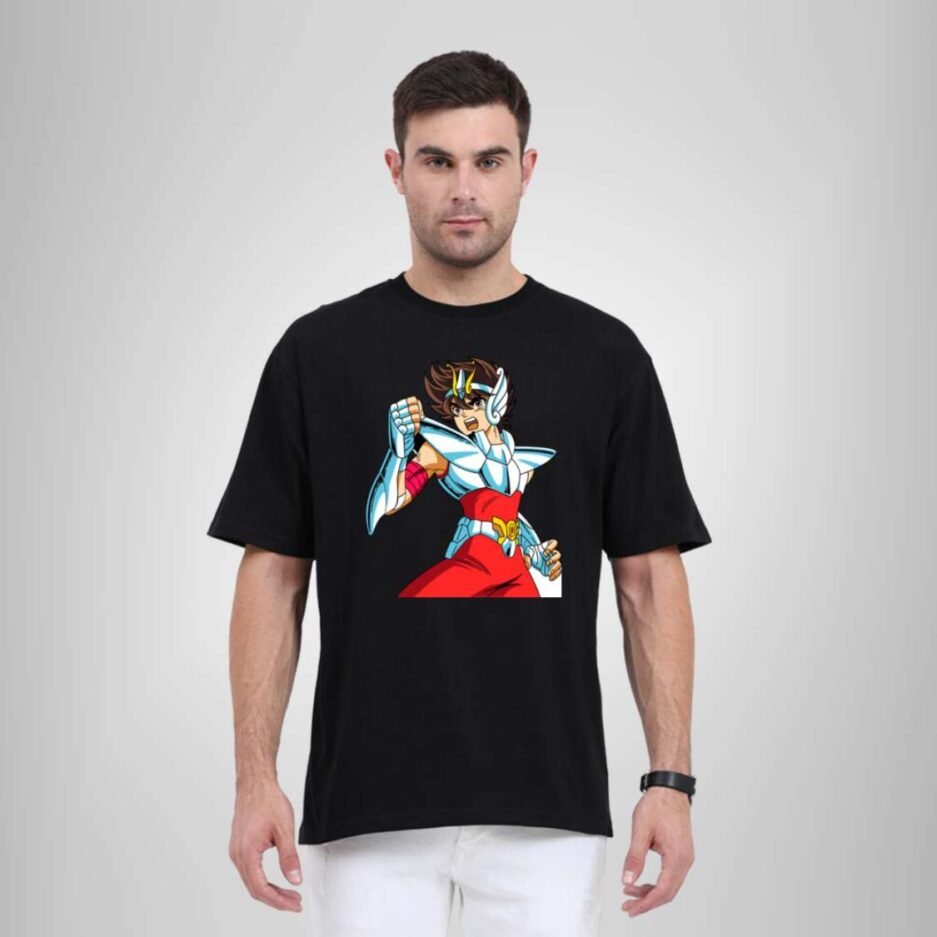 Men’s Anime Manga Space Graphic Oversized Tshirts