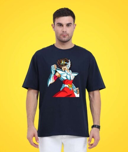 Men’s Anime Manga Space Graphic Oversized Tshirts