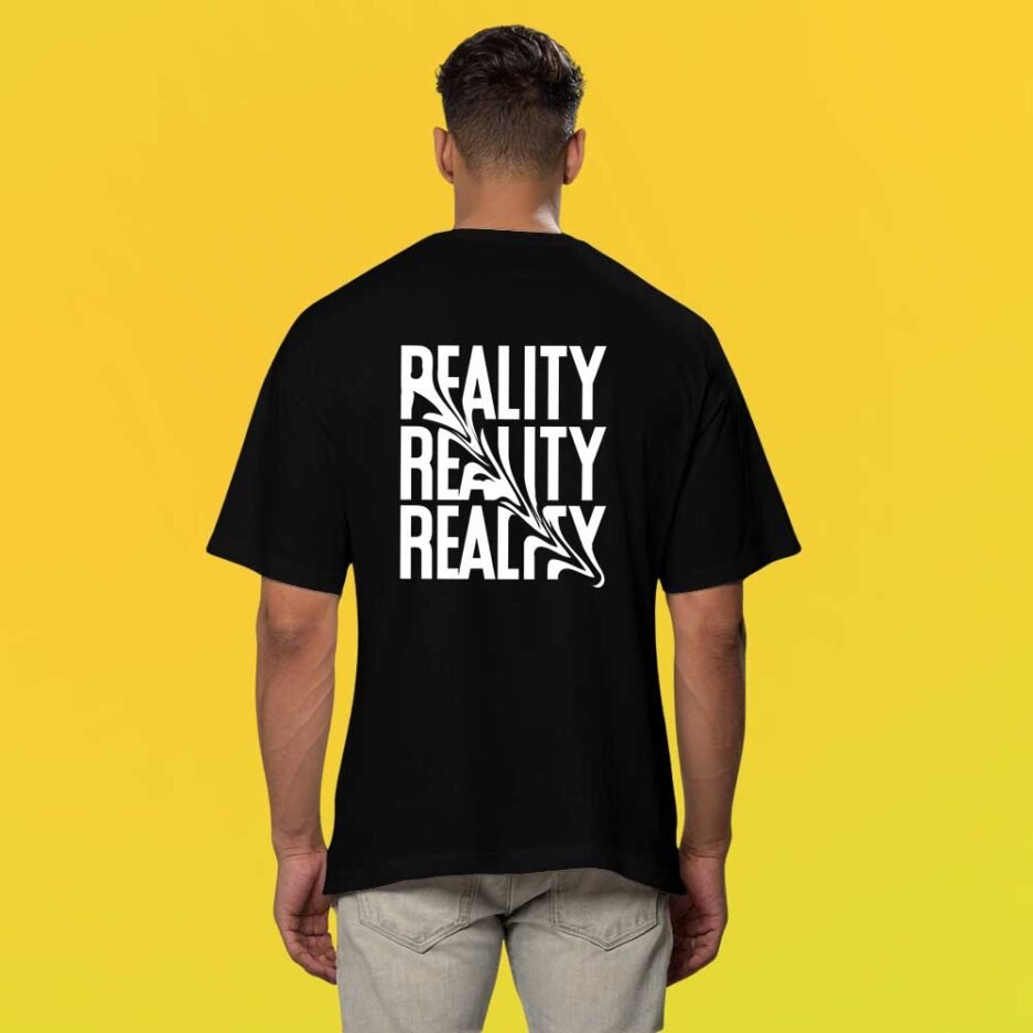 Men's Street Style Reality Oversize Tshirts